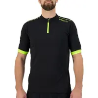 Rogelli Hommes, Maillot de cyclisme, Core (3XL), Noir, Multicolore, 3XL