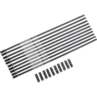 Jagwire Shift Cable Sleeve 10 Units Argenté 4 x 240 mm