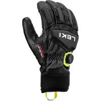 LEKI - Gants déperlants en PrimaLoft - Griffin Tune 3D BOA en Cuir - Taille 10 - Noir