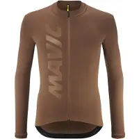 Mavic Aksium Thermo Long Sleeve Jersey Marron M Homme