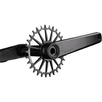 Garbaruk Xc Crank Argenté 175 mm