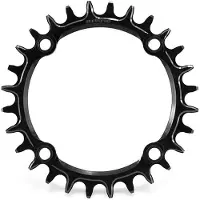 Garbaruk Shimano Compact Triple 96 Bcd Chainring Argenté 34t