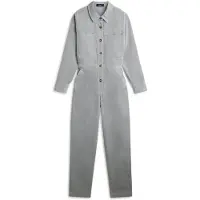 Ecoalf June Long Sleeve Jumpsuit Gris S Femme