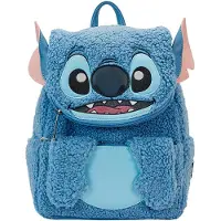 Loungefly - Plecak Stitch 26cm z pluszowym maskotką, Disney premium