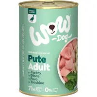 Wow 6x 400g Adult dinde nourriture pour chien humide