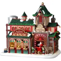 Lemax LE RENNE DI BABBO NATALE - SANTA'S REINDEER STABLES 25926