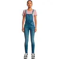 G-Star Salopette Lynn High Waist Skinny - Bleu moyen - Femmes