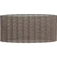 Light & Living - Abat-Jour - Disli - Marron - Textile - E27 - 3838945