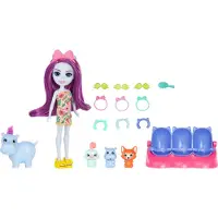 Enchantimals Bff Hippo Baby Doll Rose Enfants