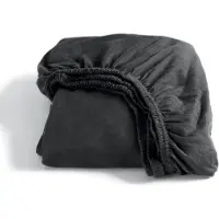 Cinderella Drap-housse Cinderella Anthracite (Double Jesey)-70 x 200 cm