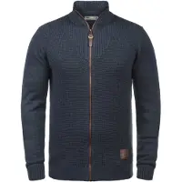 !Solid Vestes en maille 'Tristan' bleu foncé