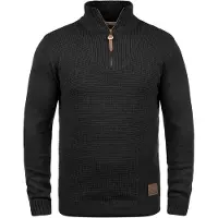 !Solid Pull-over 'Tommy' noir