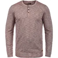 !Solid T-Shirt 'Migos' rouge / rouge chiné
