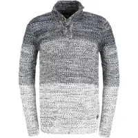 !Solid Pull-over 'Afton' gris chiné