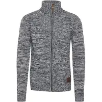 !Solid Vestes en maille 'Pomeroy' bleu / marron / blanc