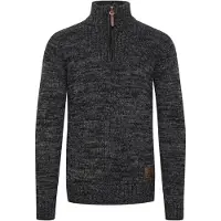 !Solid Pull-over 'Philostrate' marron / gris / noir