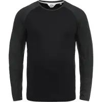 !Solid T-Shirt 'Bastien' anthracite / noir / blanc