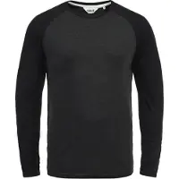 !Solid T-Shirt 'Bastien' gris / gris foncé