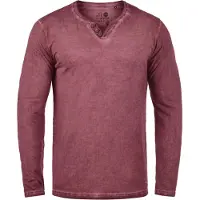 !Solid T-Shirt 'Tinox' lie de vin