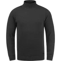 !Solid Pull-over 'Karlos' gris foncé