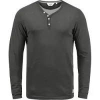 !Solid T-Shirt 'Doriano' gris foncé