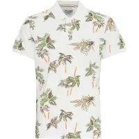 Blend T-Shirt 'Polo' mélange de couleurs / blanc