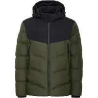 Blend Veste d’hiver vert foncé / noir