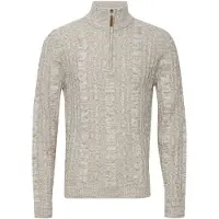 Blend Pull-over 'Zotem' marron / blanc cassé