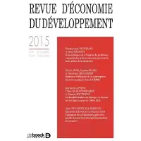 De Boeck Supérieur Revue d'économie du développement