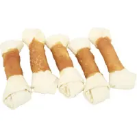 Brekz Nœud en peau de bœuf avec poulet - 12,5cm
