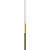 Lombardo Linfa 120 Borne de Sol Green | Brass | 2700K IP66 Ampoule Incluse
