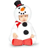 MOM Déguisement Bébé Bonhomme De Neige Junior