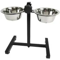 Brekz Porte gamelle avec écuelles pour chien