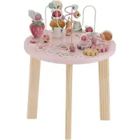 Little Dutch Table d'activités en bois Fairy Garden, 12 mois+,