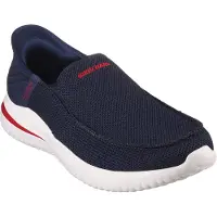 SKECHERS Slip-Ins: Delson 3.0 Sportief - Blauw - Maat 45