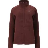 SOS Veste de survêtement 'Muju' gris / rouge foncé