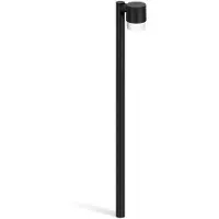 Lombardo Kit Clic Up Post 40 H1500 Borne Integrated LED | 2700 K | Black IP65 Ampoule Incluse