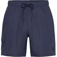 BOSS Short de bain avec poche cargo et badge logoté