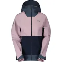 SCOTT - Veste de protection - DryoSpun 3L Remix Jacket W Metal Blue Cloud Pink pour Femme - Taille S - Rose