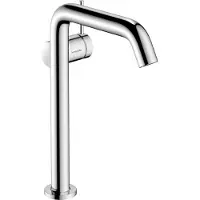 Hansgrohe Tecturis S Mitigeur monotrou lavabo 240 Fine CoolStart EcoSmart+ pour vasques à poser sans garniture de vidage, chrome