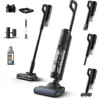 Philips 7000 series Aspirateur balai, Aspirateur balai 2 en 1, Sans sac, 0,45 l, Plastique, Sec&Humide, Cyclonique/Filtration