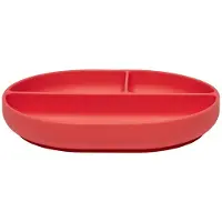 OYOY Assiette - Aspiration Enkei - Silicone - Cherry Red - - UneTaille - Assiette