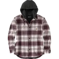 Carhartt Flannel Fleece Lined Hooded Chemise