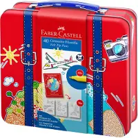 Faber-Castell Briefcase 40 Label Fabercastell Markers Multicolore Enfants