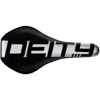 Deity Speedtrap Saddle Argenté 140 mm
