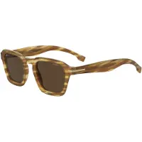 BOSS Lunettes de soleil en édition limitée, confectionnées en Italie dans un acétate à motif