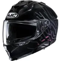 HJC i71 Celos MC5 Casque Intégral Noir/Chromé XL unisex