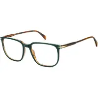 David Beckham Lunettes de Vue DB 1141 54/18/145 Green stripped brown Acetate frames MAN DB 1141