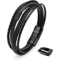 SERASAR Bracelet 'Wild' noir