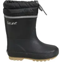 CeLaVi Bottes en caoutchouc gris argenté / noir